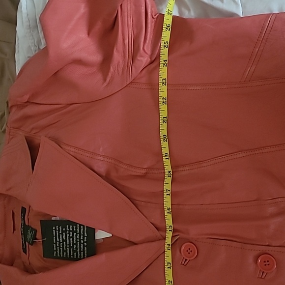 Vintage plus size leather jacket - Picture 5 of 7